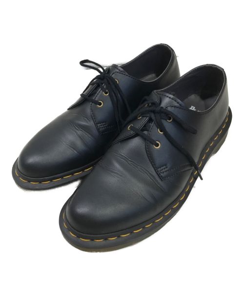 Dr.Martens（ドクターマーチン）Dr.Martens (ドクターマーチン) 3ホールシューズ ブラック サイズ:US9の古着・服飾アイテム