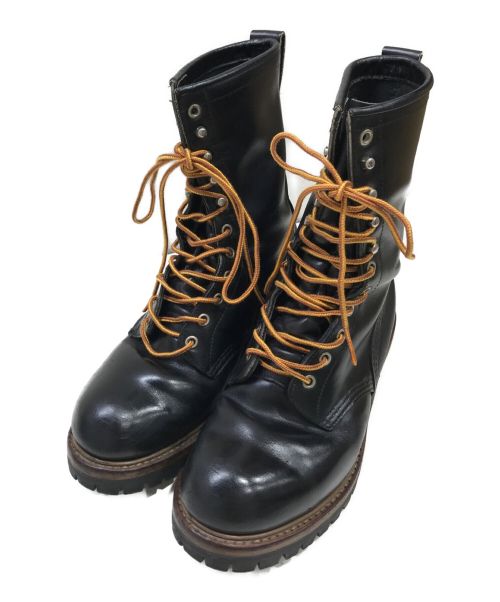 RED WING（レッドウィング）RED WING (レッドウィング) スチールトゥーブーツ ブラック サイズ:US7の古着・服飾アイテム