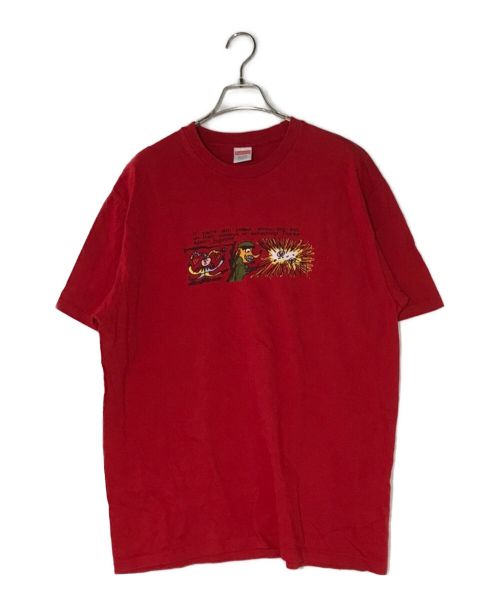 SUPREME（シュプリーム）SUPREME (シュプリーム) If Youre Still Pissed Tee レッド サイズ:Lの古着・服飾アイテム