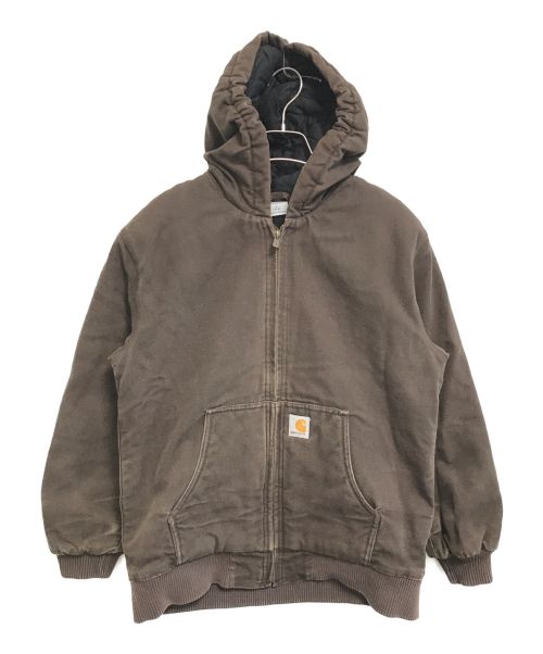 CarHartt（カーハート）CarHartt (カーハート) ダックジャケット ブラウン サイズ:Lの古着・服飾アイテム