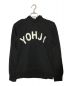 Y-3（ワイスリー）の古着「YOHJI LETTERS HOODIE」｜ブラック