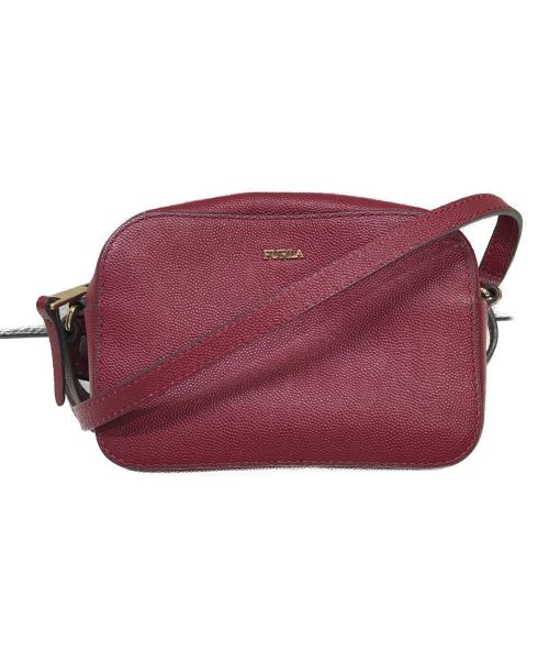 FURLA（フルラ）FURLA (フルラ) ショルダーミニバッグ レッドの古着・服飾アイテム