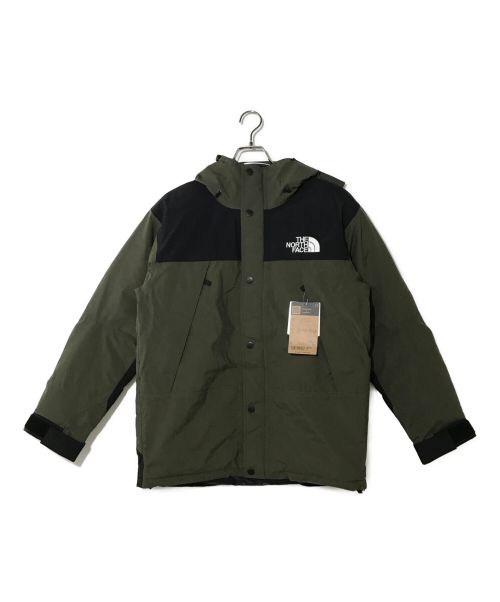 THE NORTH FACE（ザ ノース フェイス）THE NORTH FACE (ザ ノース フェイス) Mountain Down Jacket カーキ×ブラック サイズ:L 未使用品の古着・服飾アイテム