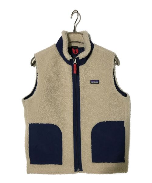 Patagonia（パタゴニア）Patagonia (パタゴニア) レトロXベスト アイボリー サイズ:L(12)の古着・服飾アイテム