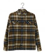 Patagoniaパタゴニア）の古着「FJORD FLANNELシャツ」｜ブラウン