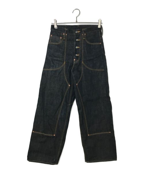 SUGARHILL（シュガーヒル）SUGARHILL (シュガーヒル) CLASSIC DOUBLE KNEE DENIM PANTS インディゴ サイズ:28の古着・服飾アイテム