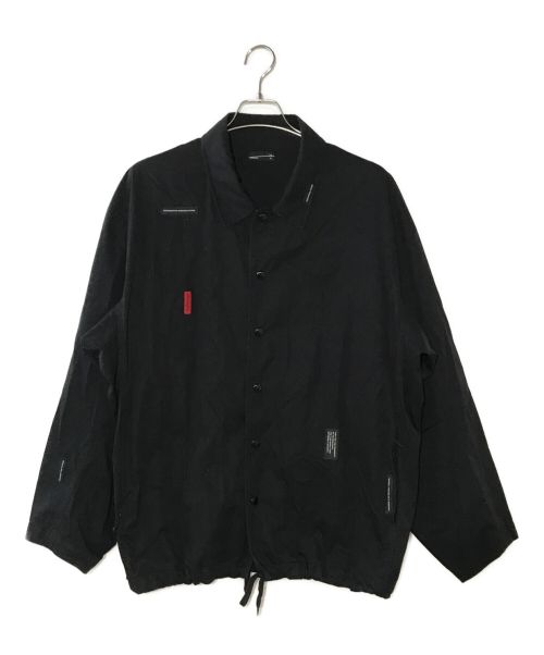 LAD MUSICIAN（ラッドミュージシャン）LAD MUSICIAN (ラッドミュージシャン) COACH JACKET HIGH COUNT TWILL ブラック サイズ:44の古着・服飾アイテム