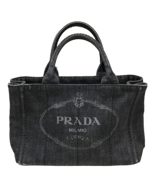 PRADA（プラダ）PRADA (プラダ) ハンドバッグ ブラックの古着・服飾アイテム