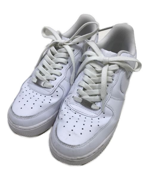 NIKE（ナイキ）NIKE (ナイキ) AIR FORCE1 LOW ホワイト サイズ:27.5の古着・服飾アイテム