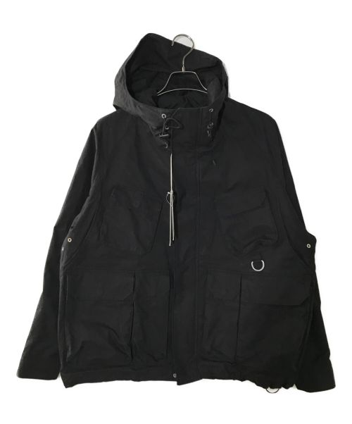 MARKWARE（マーカウェア）MARKWARE (マーカウェア) FISHERMAN JACKET HEAVY ALL WEATHER CLOTH ブラック サイズ:3の古着・服飾アイテム