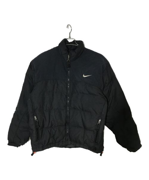 NIKE ACG（ナイキエージーシー）NIKE ACG (ナイキエージーシー) スタンドカラーダウンジャケット ブラック サイズ:Lの古着・服飾アイテム