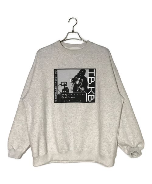 TIGHTBOOTH PRODUCTION（タイトブースプロダクション）TIGHTBOOTH PRODUCTION (タイトブースプロダクション) RPG CREW SWEATSHIRT グレー サイズ:L 未使用品の古着・服飾アイテム