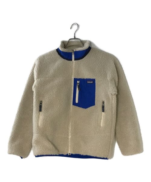 Patagonia（パタゴニア）Patagonia (パタゴニア) レトロXフリースジャケット ベージュ×ブルー サイズ:XLの古着・服飾アイテム