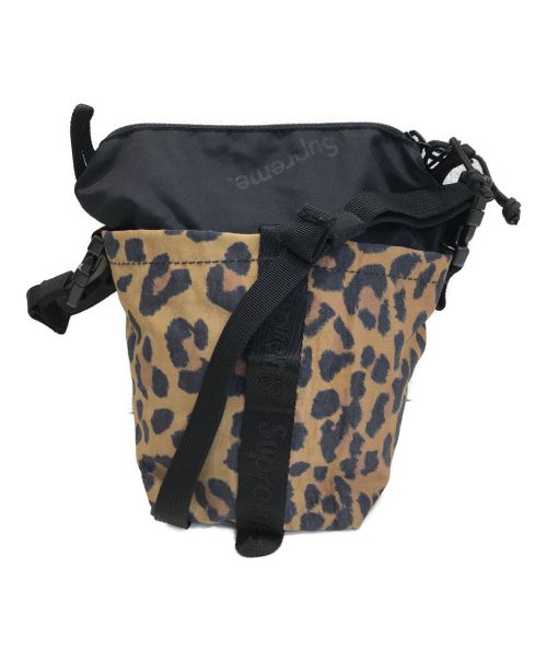 SUPREME（シュプリーム）SUPREME (シュプリーム) Leopard Neck Pouch ブラウンの古着・服飾アイテム