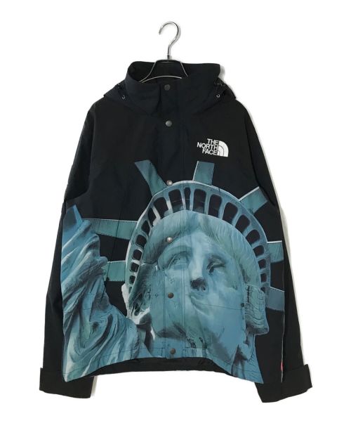 THE NORTH FACE（ザ ノース フェイス）THE NORTH FACE (ザ ノース フェイス) SUPREME (シュプリーム) Statue Of Liberty Mountain Jacket ブラック サイズ:Mの古着・服飾アイテム