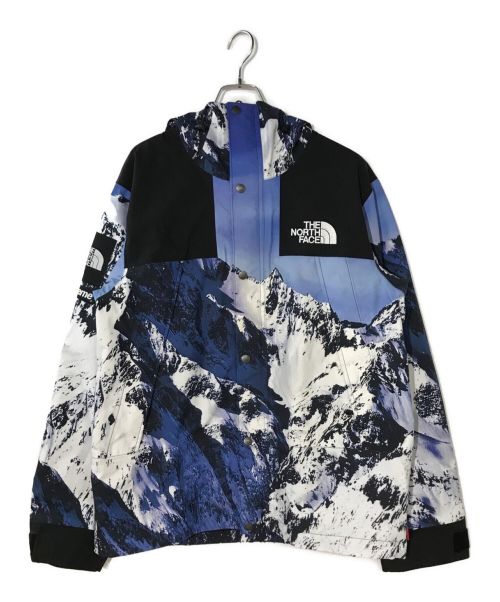 THE NORTH FACE（ザ ノース フェイス）THE NORTH FACE (ザ ノース フェイス) SUPREME (シュプリーム) Mountain Parka/マウンテン パーカー ブラック×ブルー サイズ:Mの古着・服飾アイテム