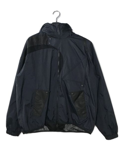 yoshio kubo（ヨシオクボ）yoshio kubo (ヨシオクボ) TRIPLE HOOD BLOUSON ネイビー サイズ:2の古着・服飾アイテム