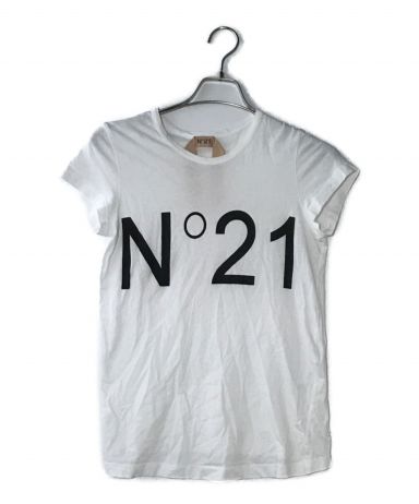 中古・古着通販】N°21 (ヌメロヴェントゥーノ) ロゴプリントTシャツ 