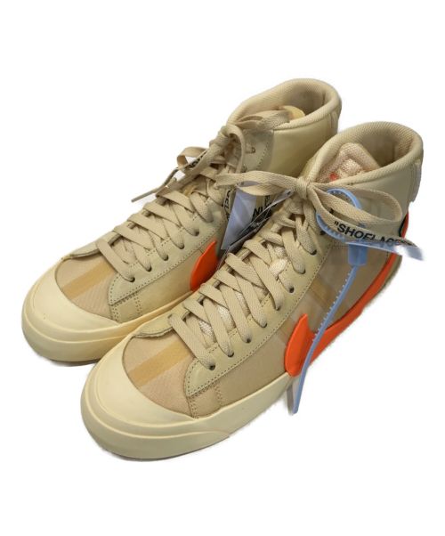 NIKE（ナイキ）NIKE (ナイキ) OFFWHITE (オフホワイト) THE 10 : NIKE BLAZER MID/All Hallows Eve ベージュ サイズ:27.5㎝の古着・服飾アイテム