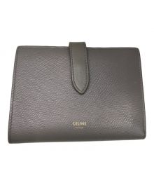 CELINE（セリーヌ）の古着「ミディアムストラップウォレット」｜グレー