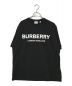 BURBERRY LONDON（バーバリー ロンドン）の古着「ロゴプリントTシャツ」｜ブラック