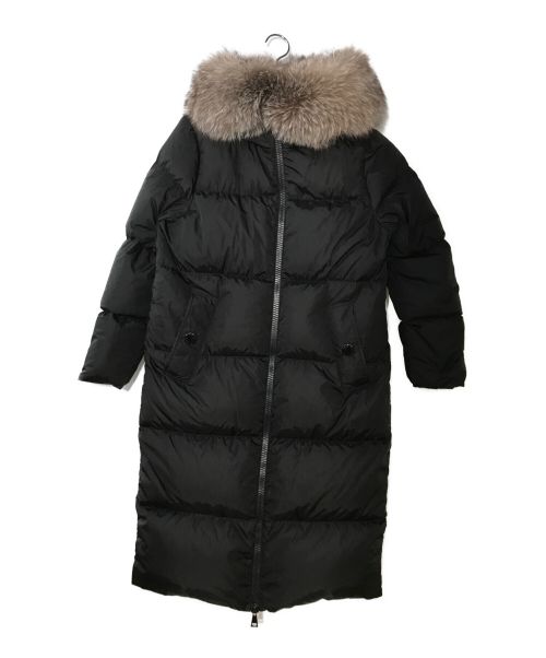 MONCLER（モンクレール）MONCLER (モンクレール) MARRIONNIER ダウンコート ブラック サイズ:1の古着・服飾アイテム