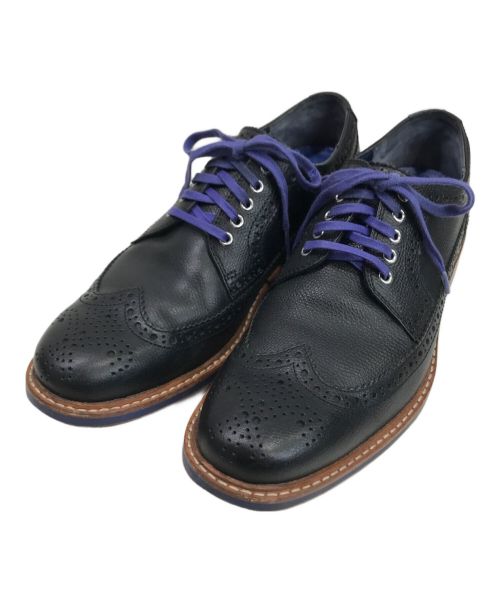 COLE HAAN（コールハーン）COLE HAAN (コールハーン) グレートジョーンズ ウィングチップシューズ ブラック サイズ:7Mの古着・服飾アイテム