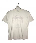 stussyステューシー）の古着「Tシャツ」｜ホワイト