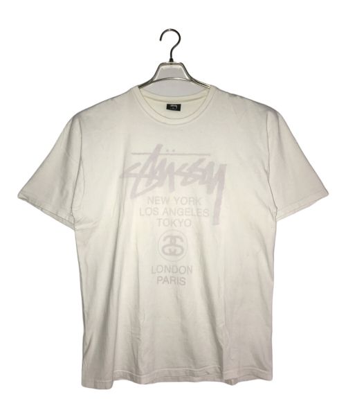 stussy（ステューシー）stussy (ステューシー) Tシャツ ホワイト サイズ:XLの古着・服飾アイテム