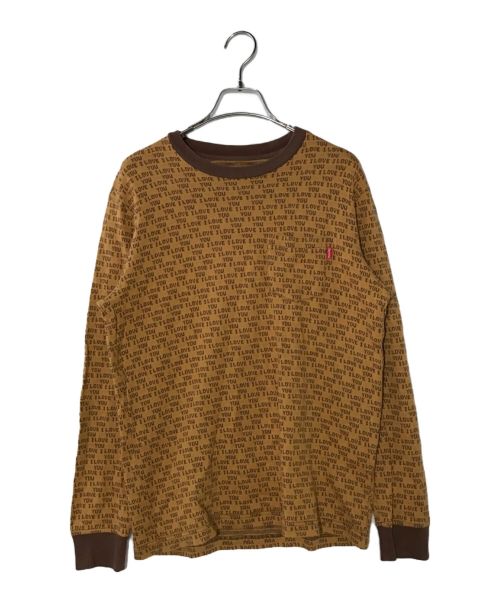 SUPREME（シュプリーム）Supreme (シュプリーム) I Love You Jacquard ブラウン サイズ:Sの古着・服飾アイテム