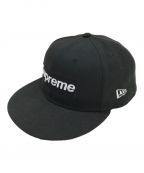 SUPREME×New Eraシュプリーム×ニューエラ）の古着「Money Box Logo New Era」｜ブラック