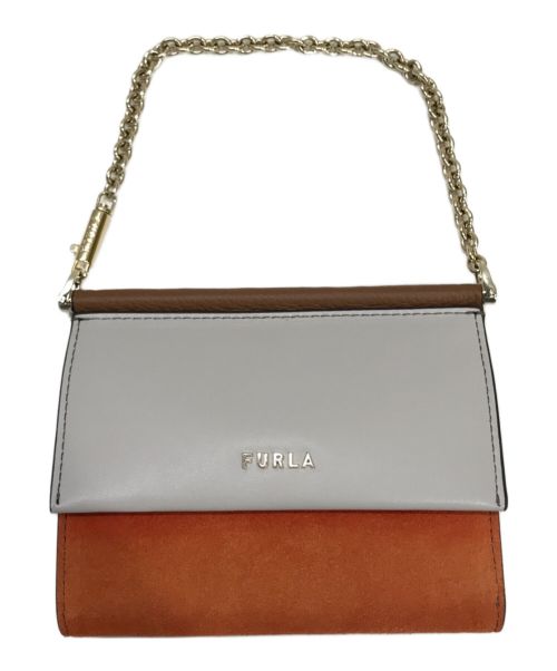 FURLA（フルラ）FURLA (フルラ) 3つ折り財布 グレーの古着・服飾アイテム