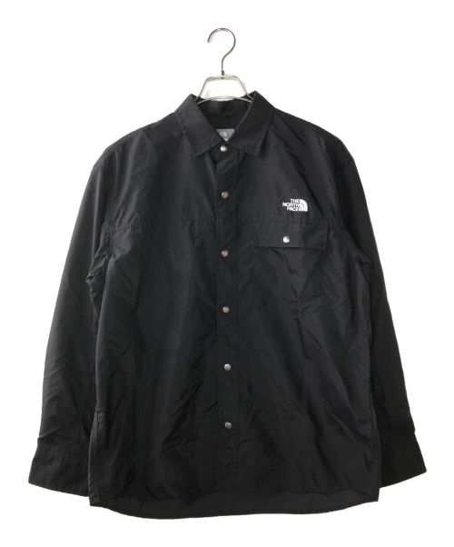 THE NORTH FACE（ザ ノース フェイス）THE NORTH FACE (ザ ノース フェイス) ヌプシシャツ ブラック サイズ:Ｌの古着・服飾アイテム