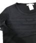 中古・古着 CELINE (セリーヌ) スパンコールロゴTシャツ ブラック サイズ:Ｍ：5000円