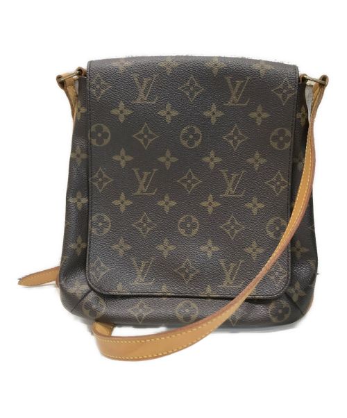 LOUIS VUITTON（ルイ ヴィトン）LOUIS VUITTON (ルイ ヴィトン) ミュゼット・サルサ ロングショルダー ブラウンの古着・服飾アイテム