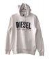 DIESEL（ディーゼル）の古着「ロゴパーカー」｜ホワイト