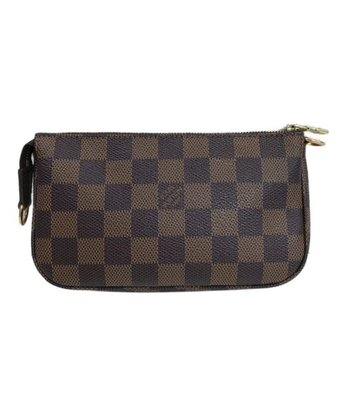 LOUIS VUITTON（ルイ ヴィトン）LOUIS VUITTON (ルイ ヴィトン) ミニ・ポシェット・アクセソワール ブラウンの古着・服飾アイテム