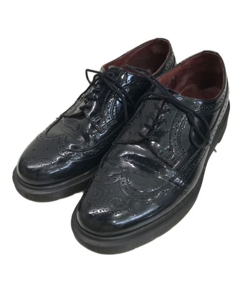 Dr.Martens（ドクターマーチン）Dr.Martens (ドクターマーチン) ウィングチップシューズ ブラック サイズ:UK9の古着・服飾アイテム