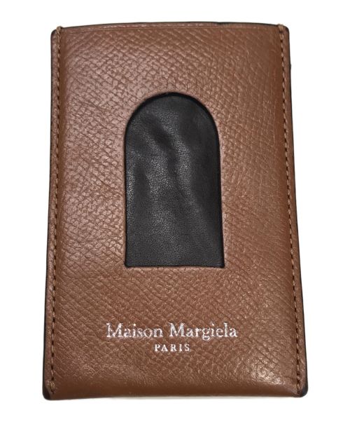 Maison Margiela（メゾンマルジェラ）Maison Margiela (メゾンマルジェラ) カードケース ブラウンの古着・服飾アイテム