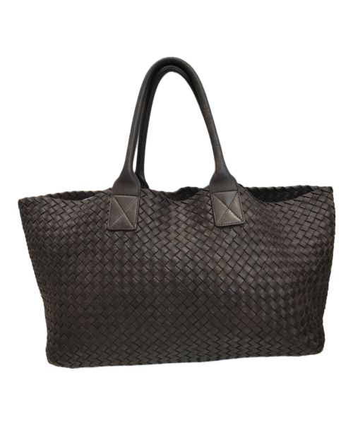 BOTTEGA VENETA（ボッテガベネタ）BOTTEGA VENETA (ボッテガベネタ) トートバッグ ブラウンの古着・服飾アイテム