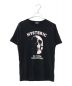 Hysteric Glamour（ヒステリックグラマー）の古着「VネックTシャツ」｜ブラック