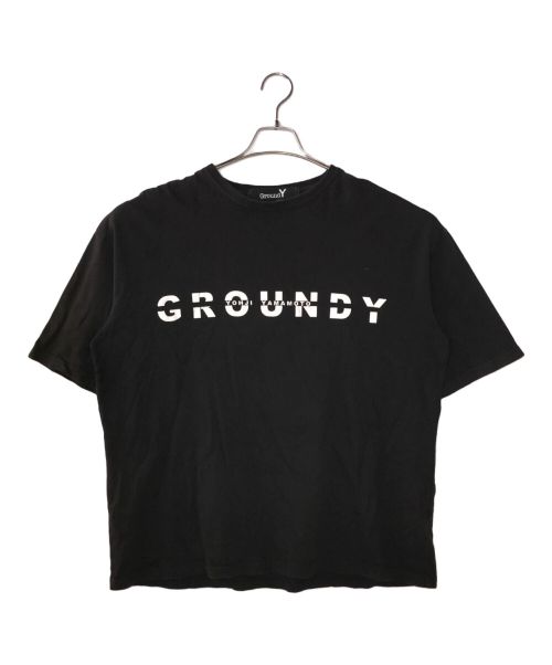 GROUND Y（グラウンドワイ）GROUND Y (グラウンドワイ) Tシャツ ブラック サイズ:4の古着・服飾アイテム