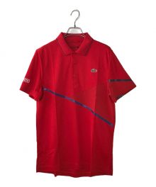 LACOSTE SPORT（ラコステスポーツ）の古着「ポロシャツ」｜レッド