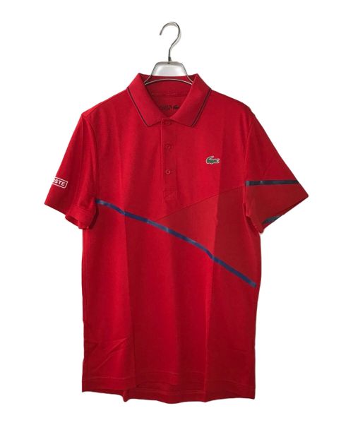 LACOSTE SPORT（ラコステスポーツ）LACOSTE SPORT (ラコステスポーツ) ポロシャツ レッド サイズ:Sの古着・服飾アイテム