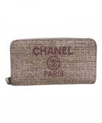 CHANELシャネル）の古着「長財布」｜ピンク