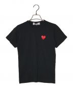 PLAY COMME des GARCONSプレイ コムデギャルソン）の古着「Tシャツ」｜ブラック