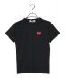 PLAY COMME des GARCONS（プレイ コムデギャルソン）の古着「Tシャツ」｜ブラック