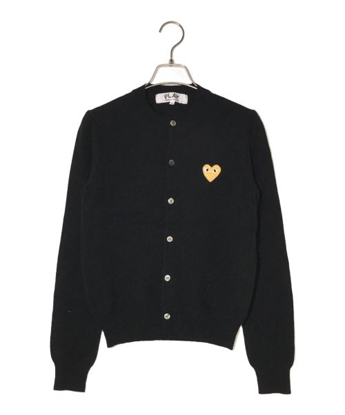 PLAY COMME des GARCONS（プレイ コムデギャルソン）PLAY COMME des GARCONS (プレイ コムデギャルソン) カーディガン ブラック サイズ:Sの古着・服飾アイテム