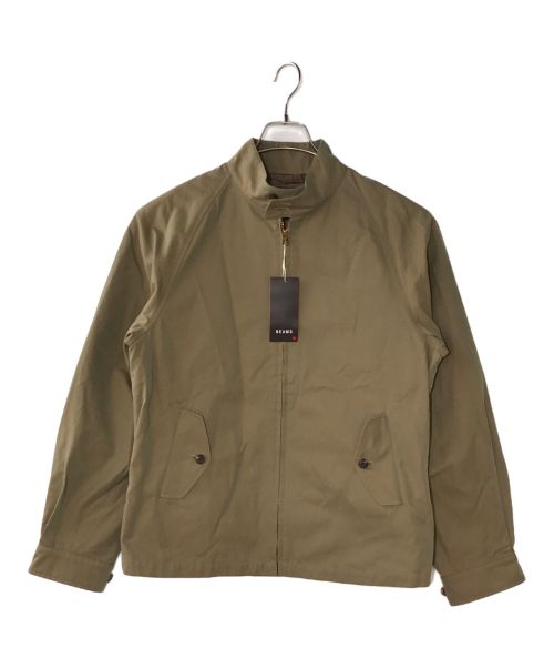 BEAMS F（ビームスエフ）BEAMS F (ビームスエフ) コットン ギャバジン ショート ブルゾン オリーブ サイズ:46の古着・服飾アイテム