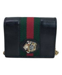 GUCCI（グッチ）の古着「チェーンウォレット」｜ブラック